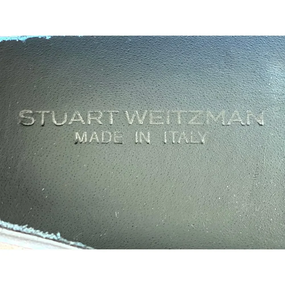Stuart Weitzman Anders Platform Slip-on Shoe in Brown Suede Men's Sz‎ 8